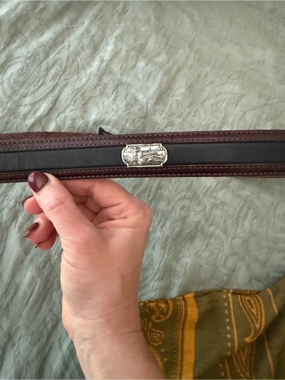 Brighton leather belt